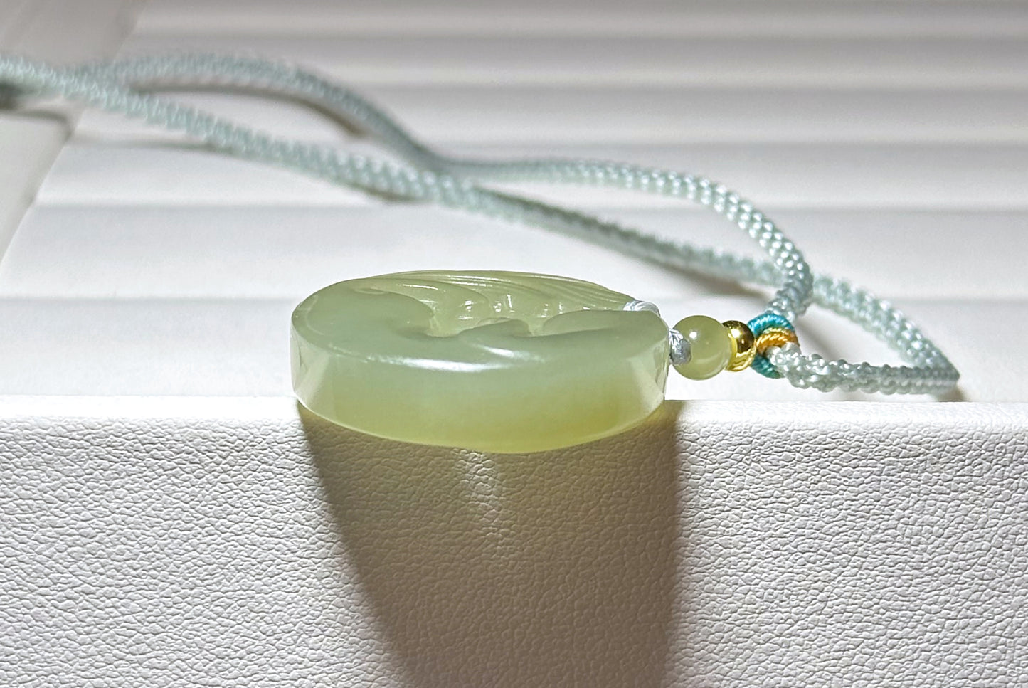 Certified Natural Green Qingshui nephrite jade Carved Kitten Nephrite Jade Carved Kitten Pendant, Nephrite Jade Cat Pendant, 天然绿晴水和田玉雕刻小猫咪吊坠