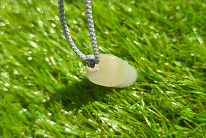 Certified Natural Qiemo Warm White Nephrite Jade Hand-Carved Bamboo Shoot Pendant, 天然且末白和田玉手工雕刻竹节吊坠