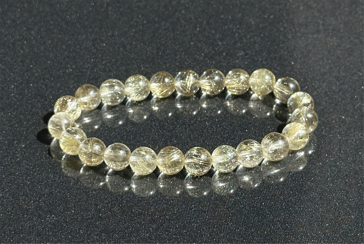 8mm+, Certified Natural Silver Rutilated Quartz Bracelet, Devil Sliver Rutilated Quartz Bracelet, 天然小众维纳斯魔鬼银发晶手串
