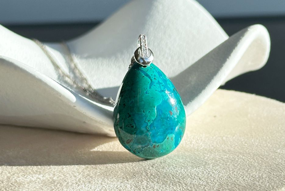 9mm+, Certified Natural Shattackite Bracelet, Blue Rare Untreated Shattackite Bracelet, 天然凤凰石手串 (Copy)