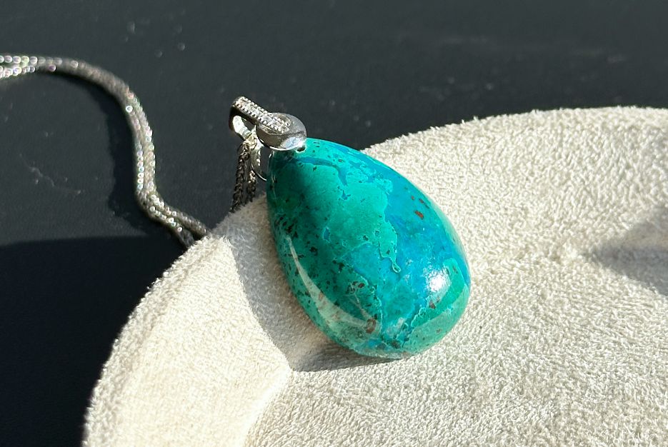 9mm+, Certified Natural Shattackite Bracelet, Blue Rare Untreated Shattackite Bracelet, 天然凤凰石手串 (Copy)