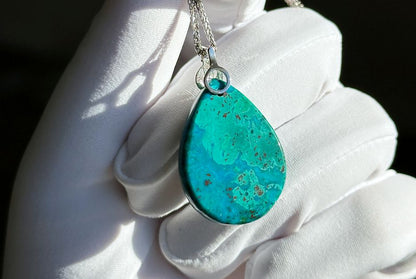 9mm+, Certified Natural Shattackite Bracelet, Blue Rare Untreated Shattackite Bracelet, 天然凤凰石手串 (Copy)