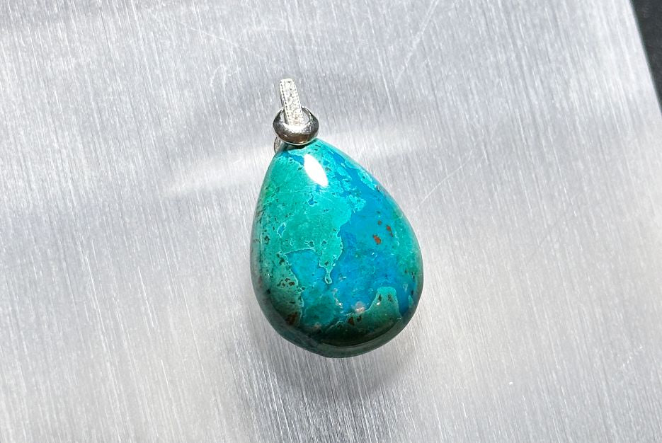 9mm+, Certified Natural Shattackite Bracelet, Blue Rare Untreated Shattackite Bracelet, 天然凤凰石手串 (Copy)