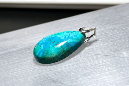 9mm+, Certified Natural Shattackite Bracelet, Blue Rare Untreated Shattackite Bracelet, 天然凤凰石手串 (Copy)