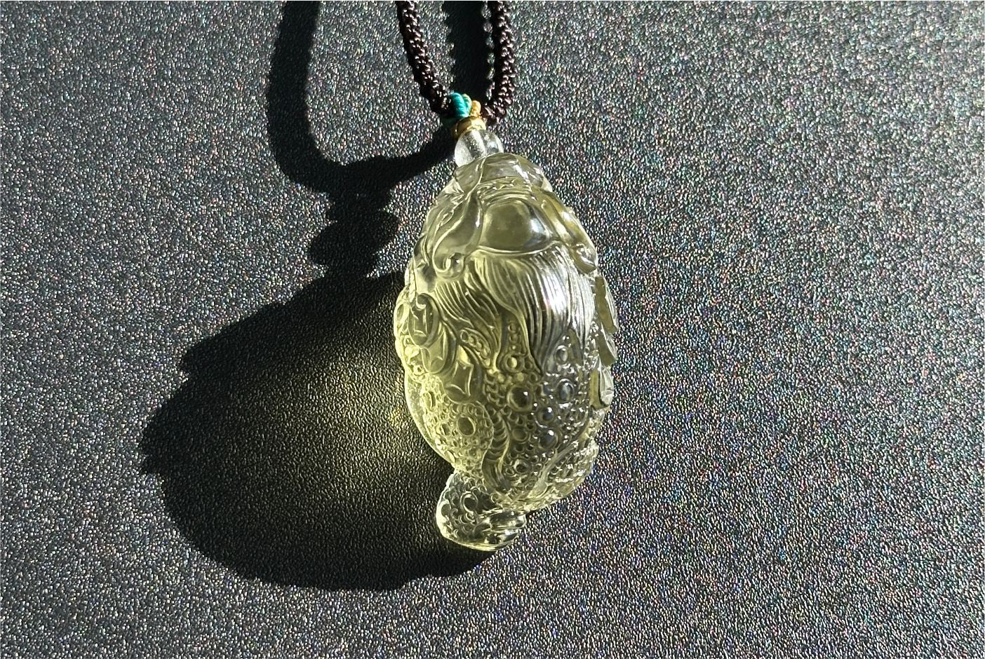 21.45 grams,Natural Authentic Libyan Desert Glass Tektite Hand Carved Money Toad Pendant,  天然利比亚黄金陨石手雕金蟾吊坠